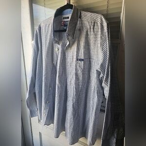 Chaps easy care men's long sleeve shirt